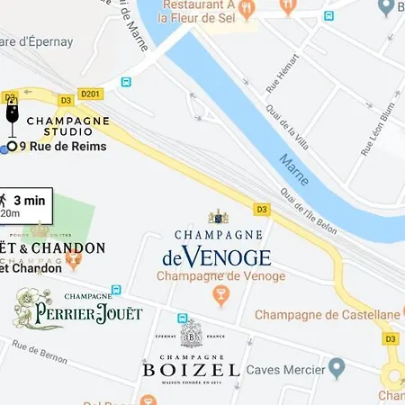 Apartmán Champagne Épernay